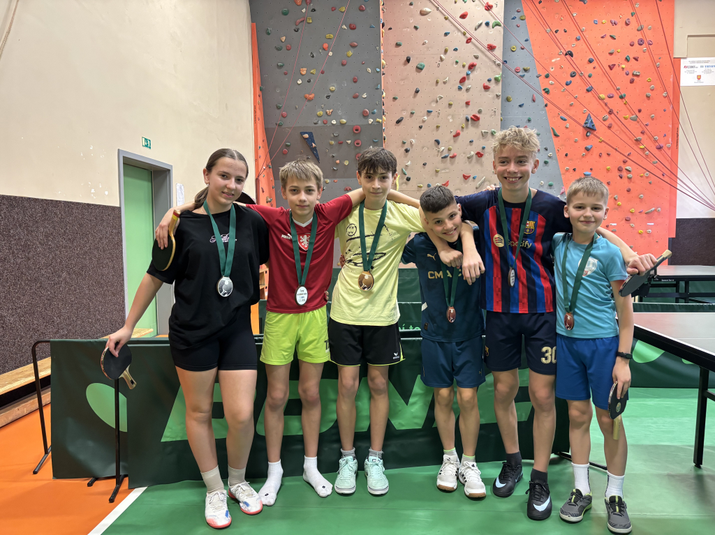 Turnaj ve stolním tenise žáků