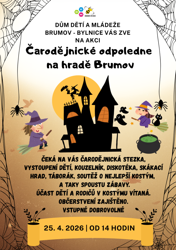 Čarodějnické odpoledne na hradě