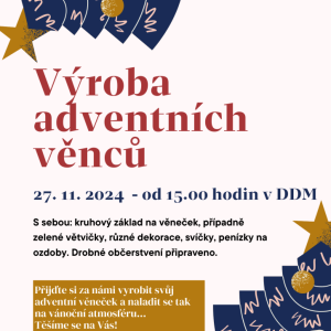 Výroba adventních věnců